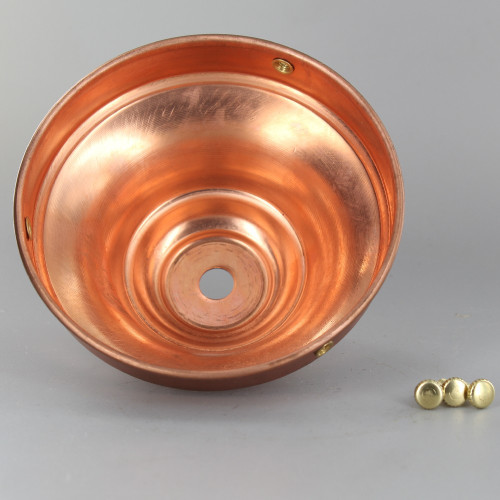 4in. Unfinished Copper Deep Holder