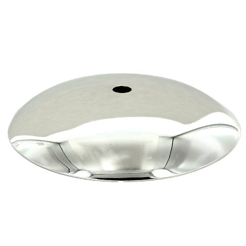 4in Steel Neckless Ball Holder Set with Cover and Insert - Polished Nickel Finish