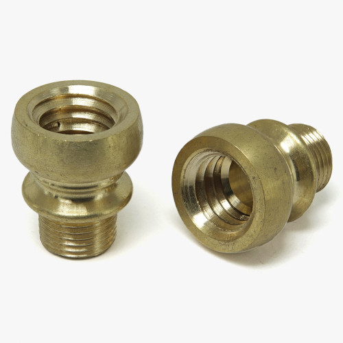 1/8ips Male X 7/16  Female European Threaded Unfinished Brass Nozzle