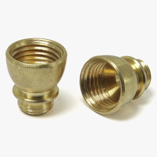 1/8ips Male X 1/4ips Female Unfinished Brass Nozzle