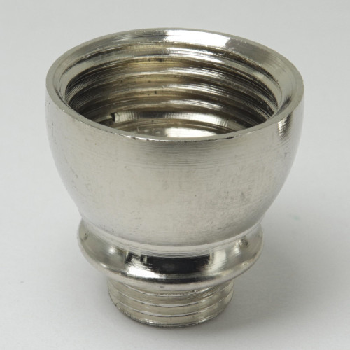 1/8ips Male X 3/8ips Female Polished Nickel Finish Brass Bowl Nozzle