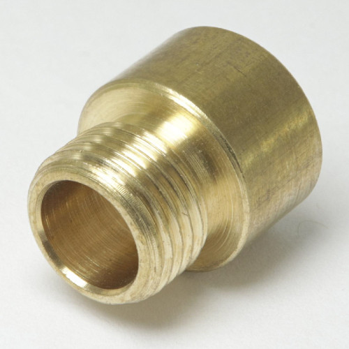 1/8ips Male X 1/8ips Female Unfinished Brass Straight Nozzle