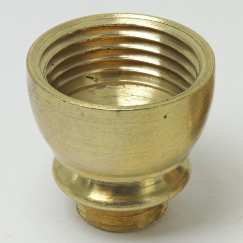 1/8ips Male X 3/8ips Female Unfinished Brass Bowl Nozzle