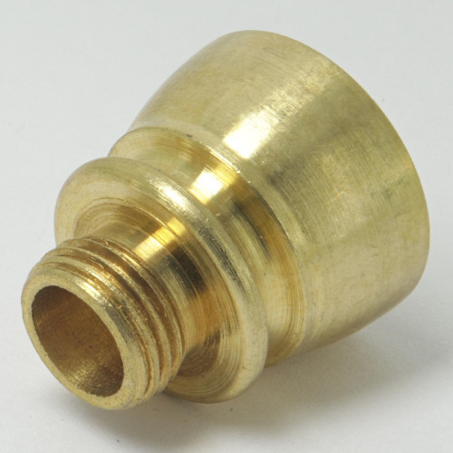 1/8ips Male X 3/8ips Female Unfinished Brass Bowl Nozzle