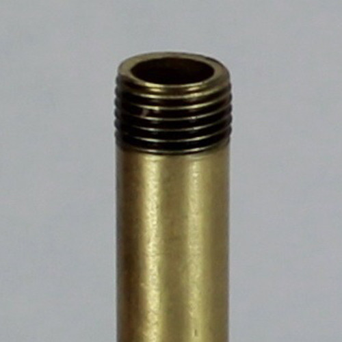 17in. Unfinished Brass Pipe with 1/8ips. Thread