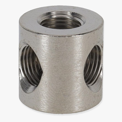 1/8ips Threaded - 1in x3/4in Y Armback - Polished Nickel