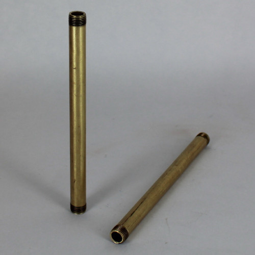 37in. Unfinished Brass Pipe with 1/8ips. Thread