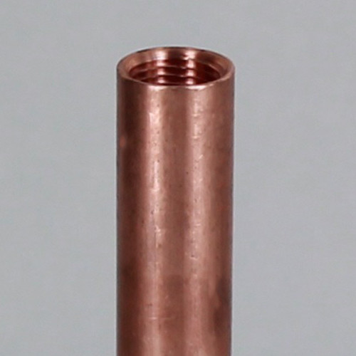 10in. Unfinished Copper Pipe with 1/8ips. Female Threaded Ends