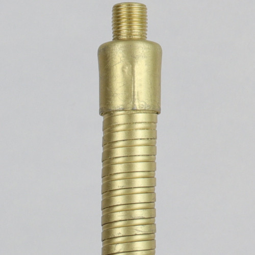 6in Flexible 1/8ips Goose Neck Pipe - Brass Finish