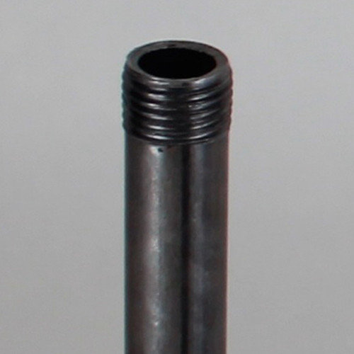 2in. Long 1/8ips (3/8in O.D) Unfinished Steel Round Hollow Pipe