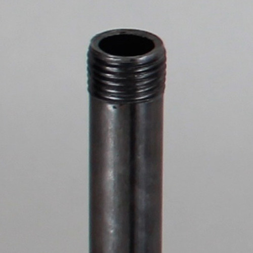 16n. Long 1/8ips (3/8in O.D) Unfinished Steel Round Hollow Pipe