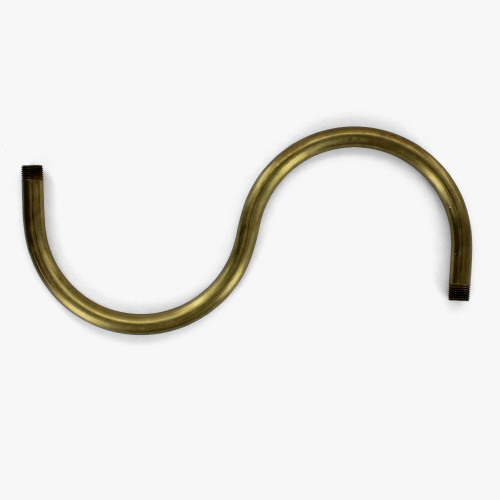 1/8ips Male Threaded Brass S Shape Arm
