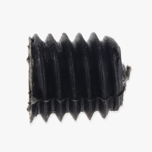 6 MM Nylon Slotted Set Screw Black