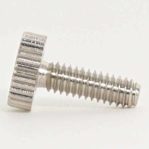 8/32 Thread Nickel Plated Finish 1/2in. Long  Knurled Thumb Screw