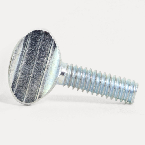 1/2in Long X 8/32 Type P Thumb Screw - Zinc Plated Steel