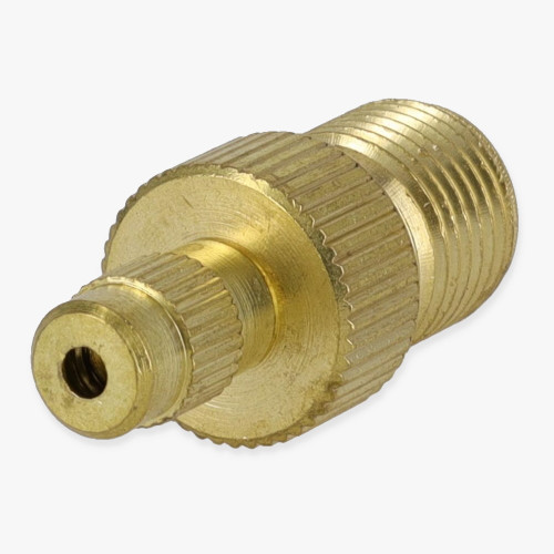 Unfinished Brass 1/8ips Male Threaded Suspension Gripper with and Cable Locking Nut