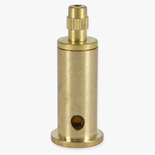 Brass Suspension System Ceiling Gripper with Lock Nut - Unfinished Brass