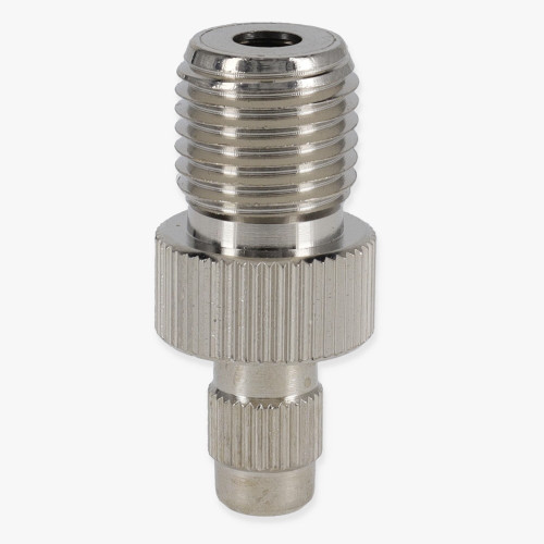 Nickel Finish Brass 1/4ips Male Threaded Suspension Gripper with and Cable Locking Nut