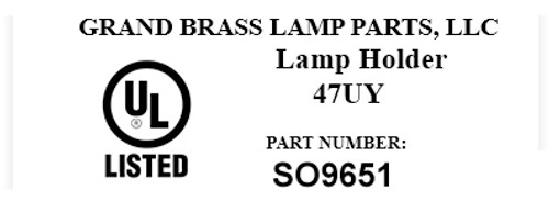 200W Dimmable Phenolic Socket With 1/8ips Female Threaded Cap.