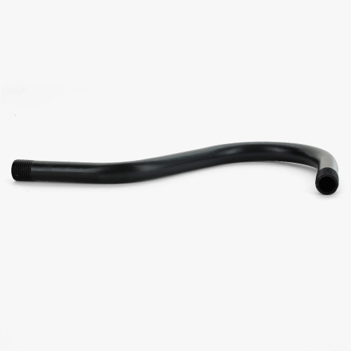 1/8ips Male Threaded 5-3/4in Long Pinup Arm - Black Finish