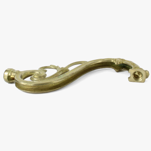 1/8ips Female Threaded Cast Brass Scroll Arm - Unfinished Brass