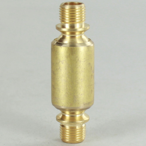 1/8ips. Threaded Double End Swivel - Unfinished Brass