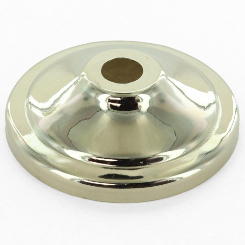 2-1/2in. Nickel Plated Finish Spun Vase Cap