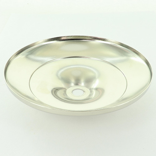 4-1/2in. Nickel Plated Finish Spun Vase Cap