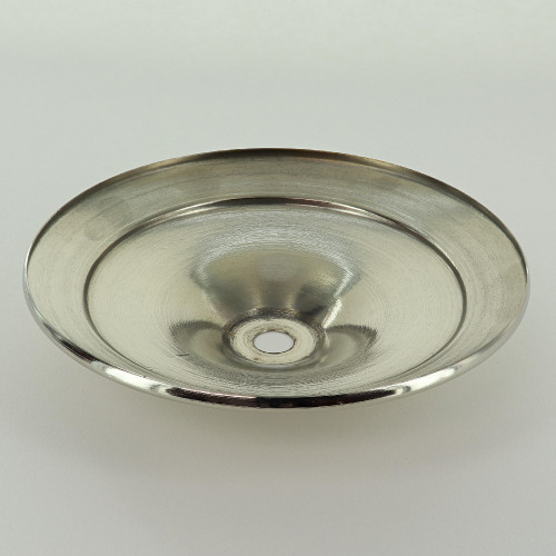 5in. Nickel Plated Finish Spun Vase Cap