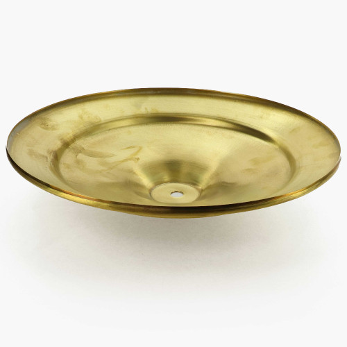 10in. Unfinished Brass Spun Vase Cap