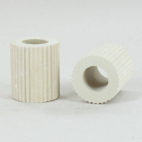 5/8in. White Rubber Bottle Adapter with 1/8ips. Slip Through Hole