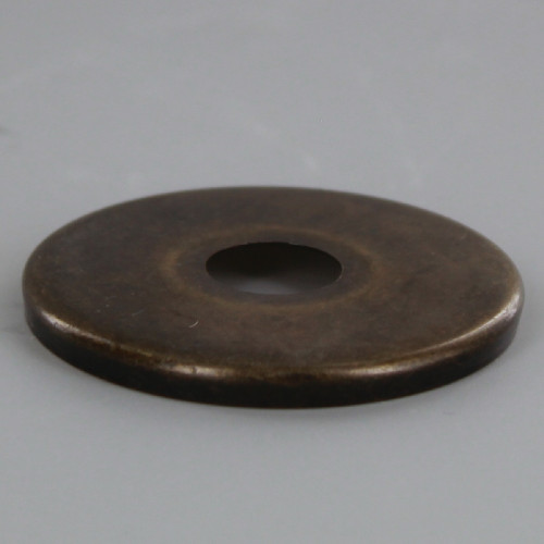 2in. Antique Brass Plated Check Ring - 1/8ips