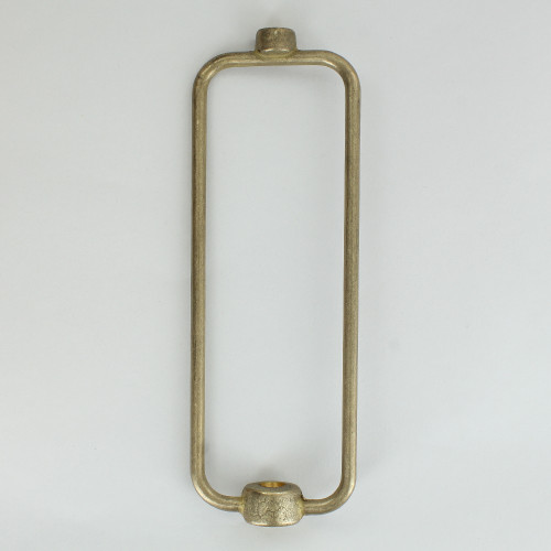 7in. Cast Solid Brass Narrow Harp