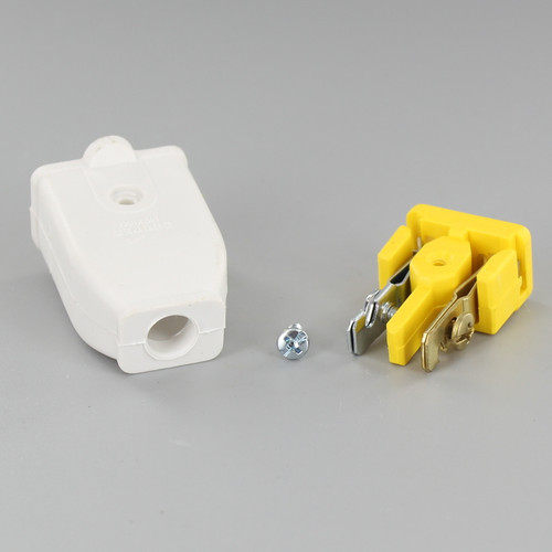 White - Standard Grade Thermoplastic Spring Action Non-Grounding Connectors