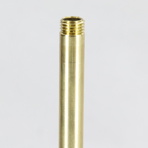 18in Long 5/16-27 UNS Threaded Hollow Brass Pipe