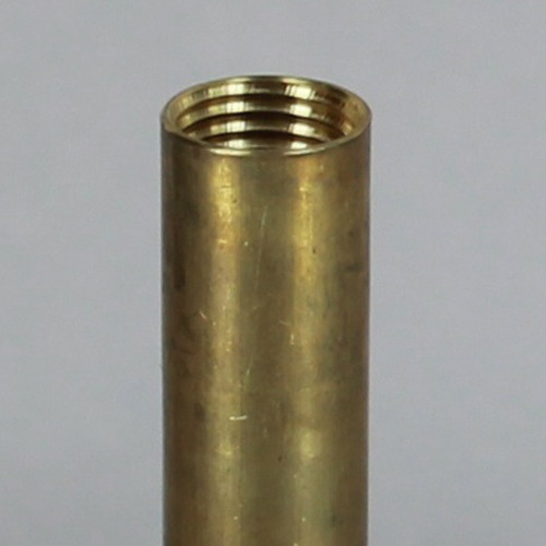 18in. Unfinished Brass Pipe with 1/4ips. Female Thread