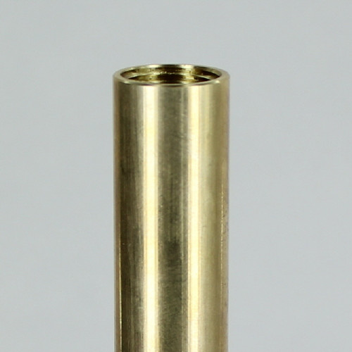 52 in UNFINISHED BRASS PIPE WITH 3/8 IPS FEMALE THREADS (5/8in Deep Thread)