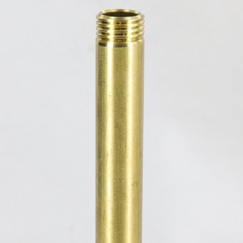 4in Long X 1/4ips Male Threaded Heavy Wall Brass Pipe Threaded 1/4in Long on Both Ends