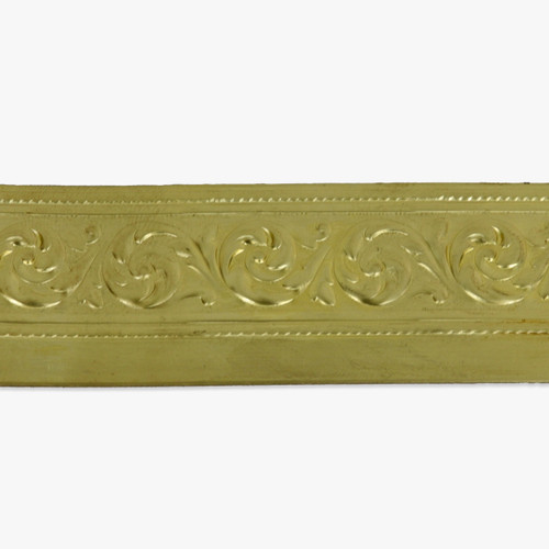 1.23in Height Solid Ornamental Brass Banding