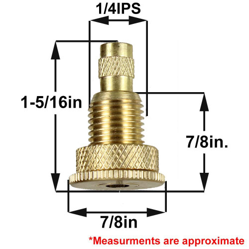 1/4ips Threaded Fixture Holder Suspension System Ceiling Gripper with Locknut and Cable Lock use with 1-1.5mm Steel Cable - Unfinished Brass. Fits 9/16in Holes.