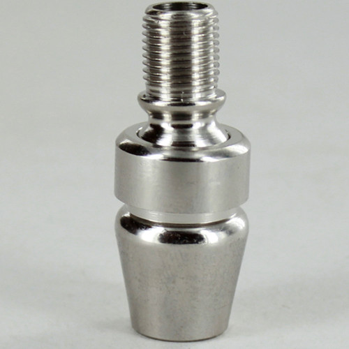 1/8IPS Threaded Tapered Swivel - Polished Nickel Finish