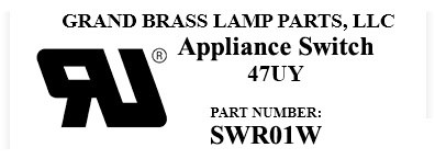 On-Off Snap-In Rocker Switch with Black Dot - White