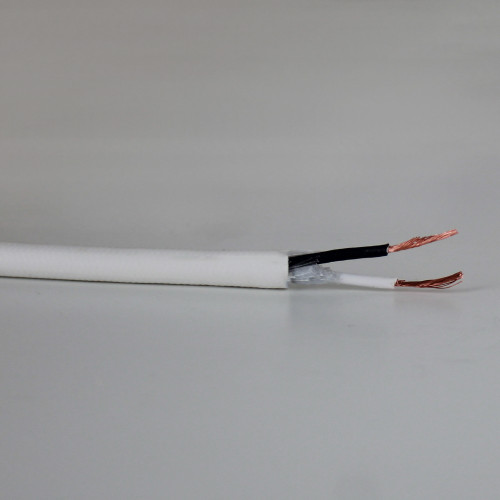 18/2 SVT-B Burnt Orange Nylon Fabric Cloth Covered Pendant and Table Lamp Wire