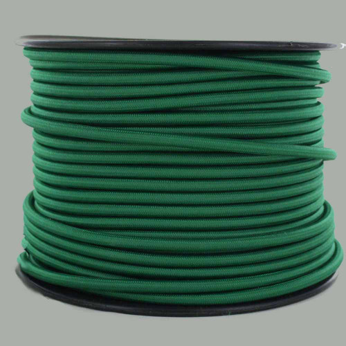 18/2 SVT-B Green Nylon Fabric Cloth Covered Pendant and Table Lamp Wire