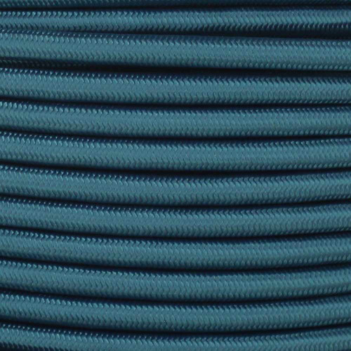 18/2 SVT-B Teal Nylon Fabric Cloth Covered Pendant and Table Lamp Wire