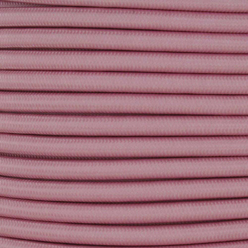 18/3 SVT-B Pink Nylon Fabric Cloth Covered Pendant and Table Lamp Wire