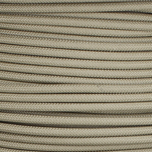 18/1 Single Conductor Antique Gold Nylon Over Braid AWM 105 Degree White Wire