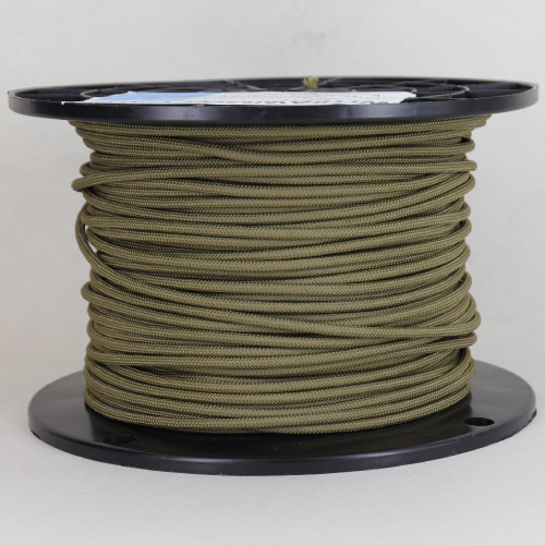 18/1 Single Conductor Mojave Nylon Over Braid AWM 105 Degree White Wire