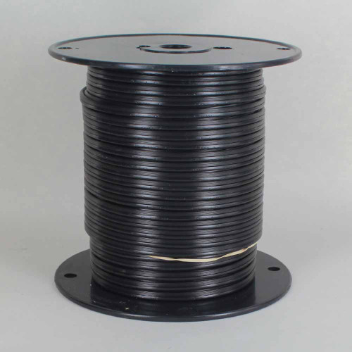 18/2 SPT 1-1/2 - BLACK PVC JACKET - Stranded Copper - Lamp and Lighting Wire