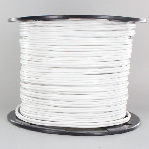 18/2 SPT 1-1/2 - White PVC JACKET - Stranded Copper - Lamp and Lighting Wire.